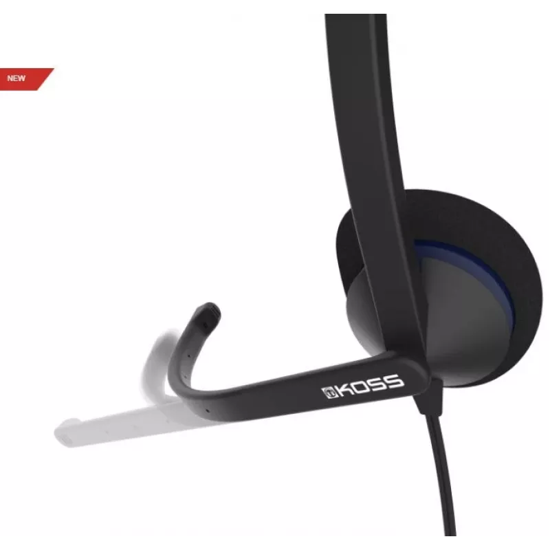 Koss | Słuchawki | CS195 USB | Przewodowe | Nauszne | Mikrofon | Czarny