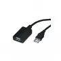 Przedłużacz USB ROLINE 5m 1 port czarny