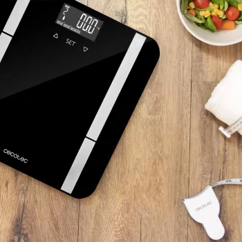 Cecotec | Waga łazienkowa Smart | Surface Precision 9450 Full Healthy | Maksymalne obciążenie 180 kg | Dokładność 100 g | Czarny