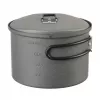 ESBIT PT1600HA naczynie turystyczne Garnek 1,6 L Aluminium, Czarny
