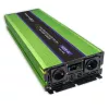 Przetwornica samochodowa Qoltec Monolith 6000 W Zielona 12 V