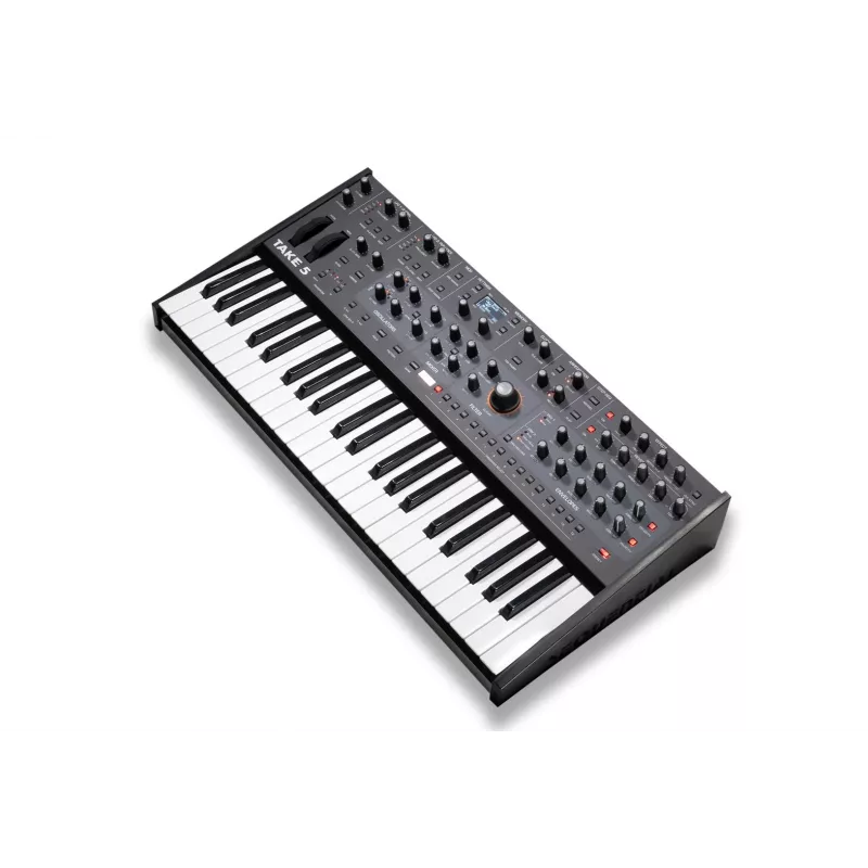 Analogowy polifoniczny syntezator Sequential Take 5 (SEQ 3500) – sprzętowy syntezator polifoniczny
