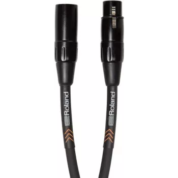 Kabel mikrofonowy Roland RMC-B20 — symetryczna wysokiej jakości złącza XLR, 3-pinowy zbalansowany kabel audio