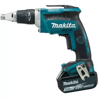 Makita DFS452RTJ - Wkrętarka - Akumulatorowa - Końcówka 1/4 cala sześciokątna - 2 akumulatory - 18 V