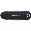 CORSAIR Flash Padlock 3 128 GB bezpieczny pendrive USB 3.0 z klawiaturą, bezpieczne sprzętowe szyfrowanie AES 256-bit