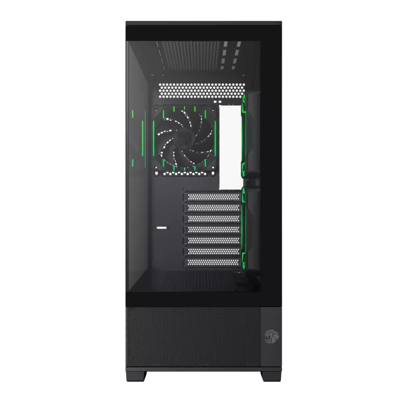 Obudowa Gamemax | VISTA 2 AB | Czarny | Midi Tower | Bez zasilacza