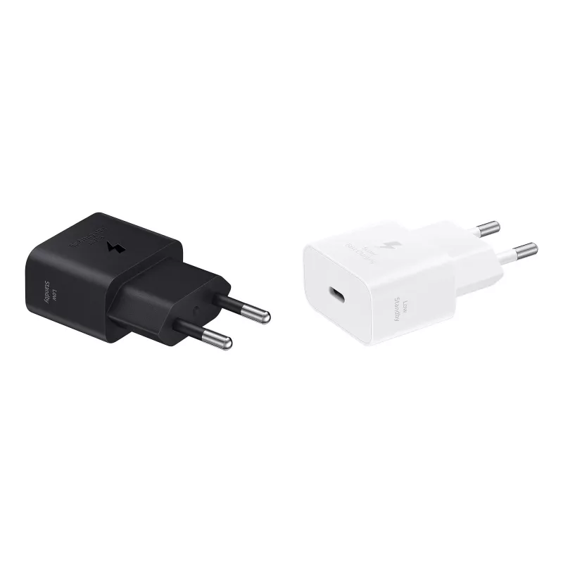 Samsung EP-T2510 uniwersalna czarna ładowarka USB z szybkim ładowaniem do użytku wewnętrznego