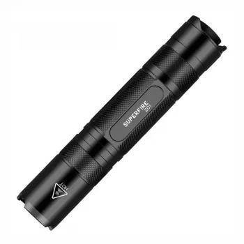 Latarka UV Superfire Z01 365 nm USB — ręczna lampa UV z długością fali 365 nm, ładowana przez USB