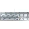 Klawiatura CHERRY KC 6000 cienki FOR MAC biurowa USB QWERTZ niemiecka srebrna