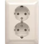 BUSCH JAEGER BJ 202 EUJ-914 SCHUKO® Podwójne gniazdo. pełna osłona