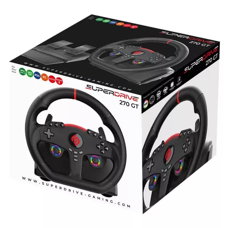 Kierownica wyścigowa Subsonic Superdrive 270 GT