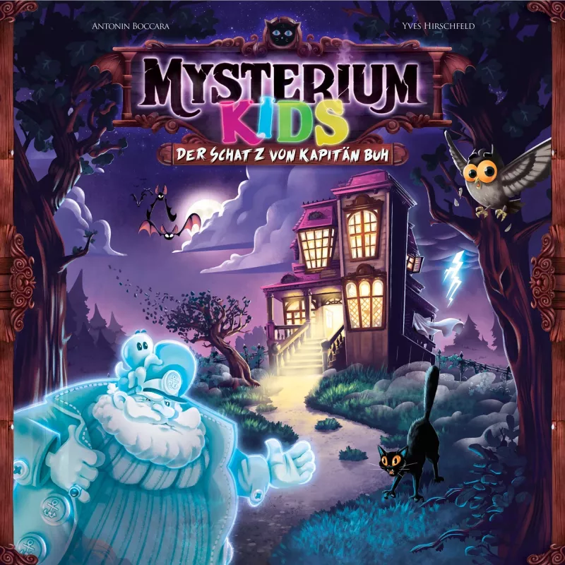 Mysterium Kids: Der Schatz of captain Buh, gra planszowa