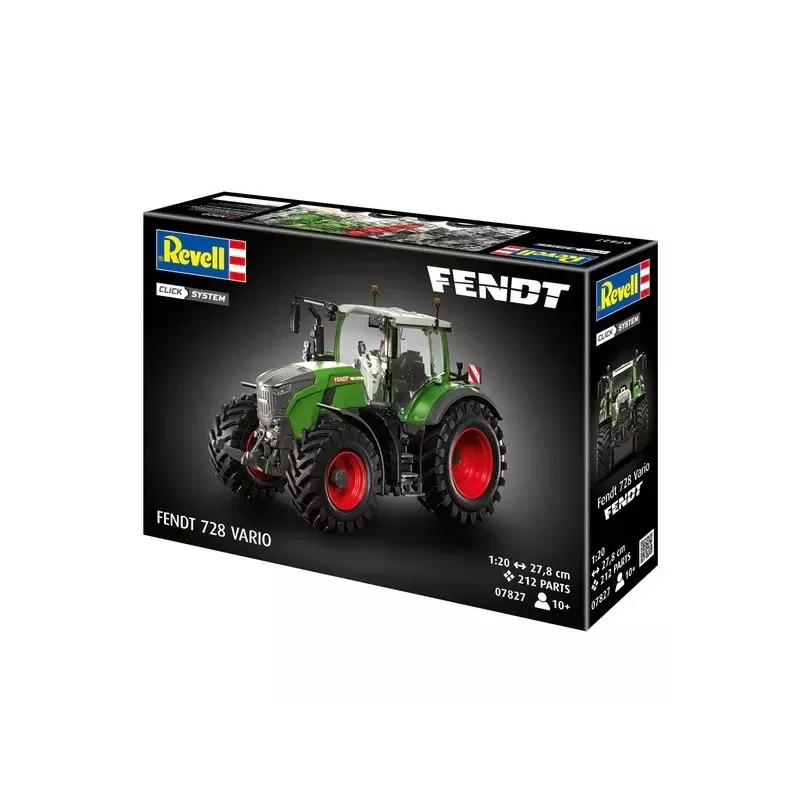 Plastikowy model Ciągnik Fendt 728 Vario