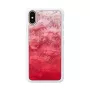 Etui ochronne iKins dla iPhone XS / iPhone X — Pink Lake biały