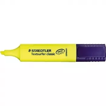 Marker Staedtler 364-1 Końcówka dłutowa Żółty