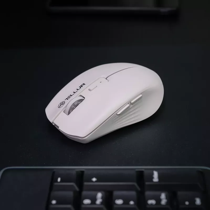 Tellur Silent Click Wireless mysz Biały