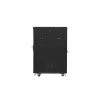 Wolnostojąca szafa rack LANBERG FF01-6822-23B 22U, szyny 19 cali, 1159×600×800 mm, IP20, kółka jezdne, zamek na klucz, czarna
