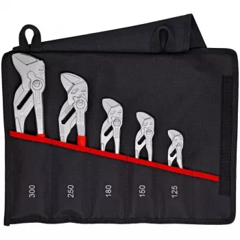 KNIPEX zestaw 5 szczypiec-kluczy 125/150/180/250/300 mm