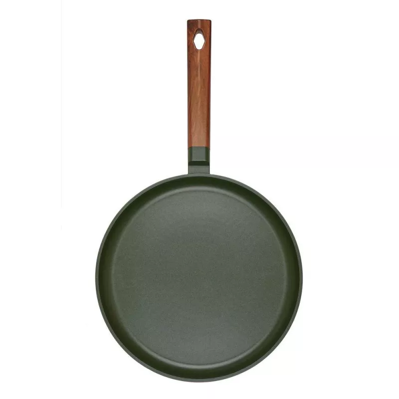 Płaska patelnia do naleśników RESTO 93712 — średnica 28 cm, wysokość 2,7 cm