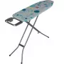 Deska do prasowania pełnowymiarowa Vileda — pełnowymiarowa nogi ze stali nierdzewnej powierzchnia 1200×380 mm wysokość 75–96 cm składana uchwyt na żelazko