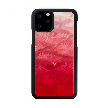 Etui na smartfona iKins dla iPhone 11 Pro — różowo-jeziorne i czarne, dwukolorowe etui ochronne