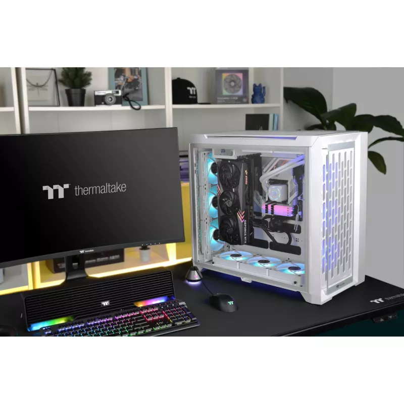 Obudowa CTE T750 Full Tower ARGB TG Snow