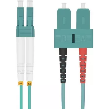 Helos - Kabel krosowy światłowodowy - SC Duplex-Mode - LC Duplex-Mode - 20 m - 50/125 mikrometr - OM3