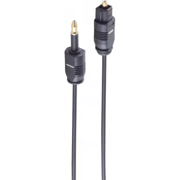shiverpeaks BS69012-0.5 kabel audio 0,5 m TOSLINK 3,5 mm czarny (BS69012-0.5)