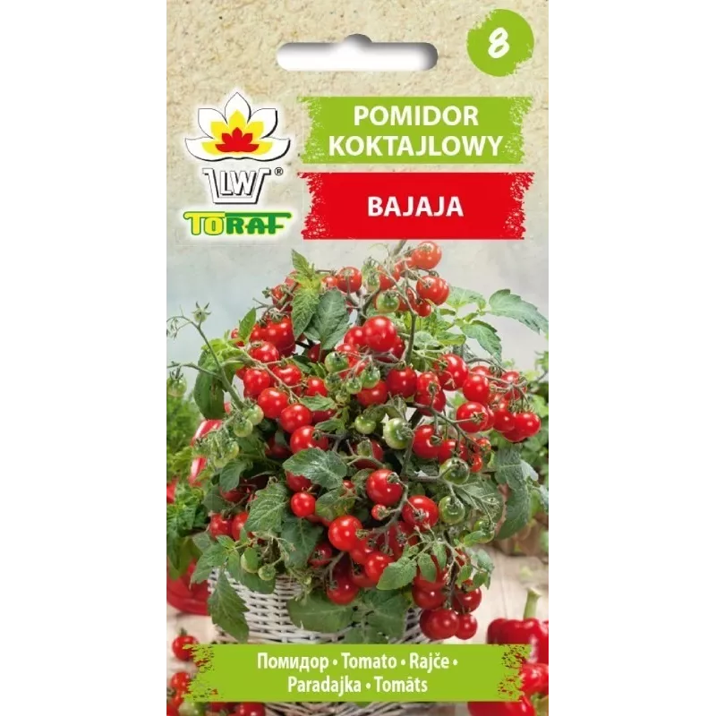 Bajaja Pomidor Koktajlowy Toraf Nasiona Warzyw, opakowanie 0,3 g