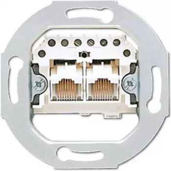 JUNG UAE 2X8 UPO 2 x RJ-45 szary Socket Outlet (UAE2X8UPO)