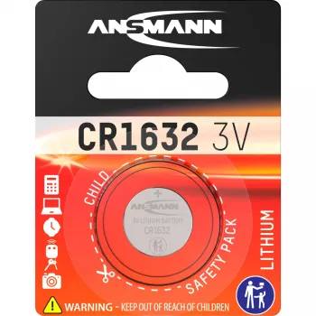ANSMANN 1516-0004 bateria guzikowa CR1632 3V litowa