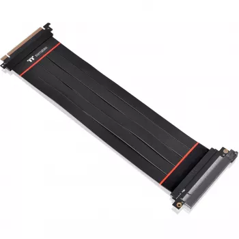 Wewnętrzny kabel zasilający THERMALTAKE AC-058-CO1OTN-C1, PCI-E x16 (Gen4) męski na żeński, 0,3 m, czarny