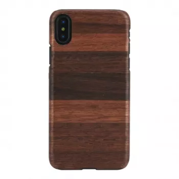 Etui na smartfona man and wood do iPhone X/XS — fango Czarny