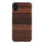 Etui na smartfona man and wood do iPhone X/XS — fango Czarny