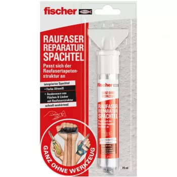Szpachlówka naprawcza FISCHER GOW 70 ml – masa naprawcza do wypełniania, uszczelniania i odtwarzania powierzchni