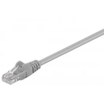 Wentronic Goobay Kabel krosowy CAT 5e, U/UTP, Szary, 15 m - Mieszanka miedzi CCA (68352)
