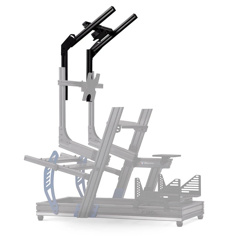 Next Level Racing | GTElite Direct Mount Overhead Monitor Add-On | Do 32 cali | Czarny