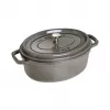 Naczynie żaroodporne z pokrywą Staub La Cocotte 5,5 l owalne