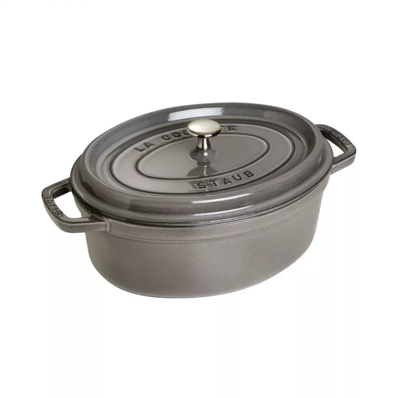Naczynie żaroodporne z pokrywą Staub La Cocotte 5,5 l owalne