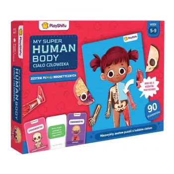 Zestaw edukacyjny Dante Moje Super Ciało Człowieka — interaktywny zestaw do nauki anatomii