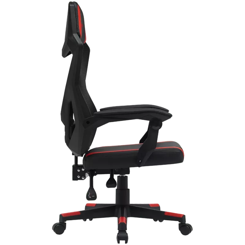 Canyon MCH01 - Flow - ergonomiczny fotel gamingowy - czarno-czerwony