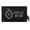 zasilacz Elite NEX biały 700W 80+ Czarny Mesh kabel