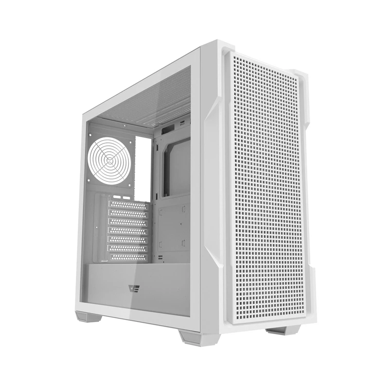 Obudowa komputerowa Darkflash DS900 Mesh bez wentylatorów (Biała)