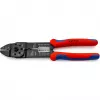 Knipex 97 21 215 Zaciskarka do kabli Narzędzie do zaciskania Czarny, niebieski, czerwony
