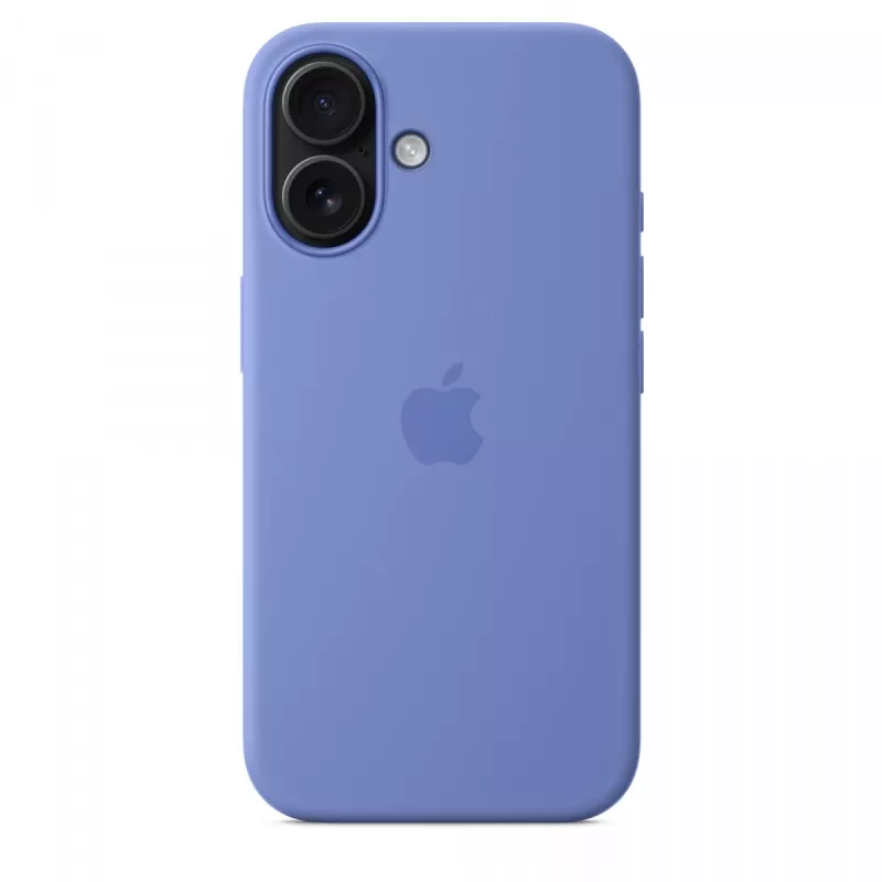 iPhone 16 Silicone Case with MagSafe - Periwinkle