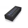 ICY BOX IB-AC618 USB 3.2 Gen 1 (3.1 Gen 1) Typ-B 5000 Mbit/s Czarny