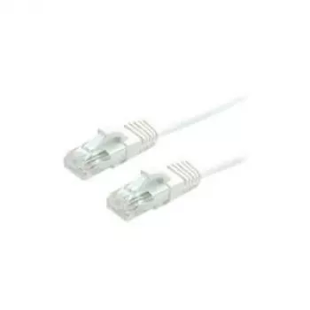 VALUE - Kabel krosowy - RJ-45 (M) na RJ-45 (M) - 1,5 m - UTP - CAT 6a - formowany - biały, RAL 9003 (21.99.1486)