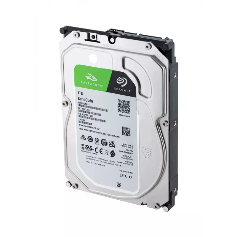 Dysk twardy wewnętrzny Seagate Barracuda ST1000DM014 1 TB 7200 RPM 256 MB 3,5 cala Serial ATA III