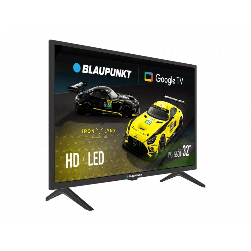 Blaupunkt LED TV | 32WGC5500S | 32 | Smart TV | Google TV | HD | Czarny