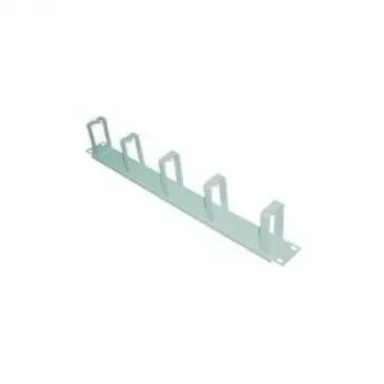 LogiLink - panel do zarządzania kablami - Jasnoszary, RAL 7035 - 1U - 48,3 cm (19)